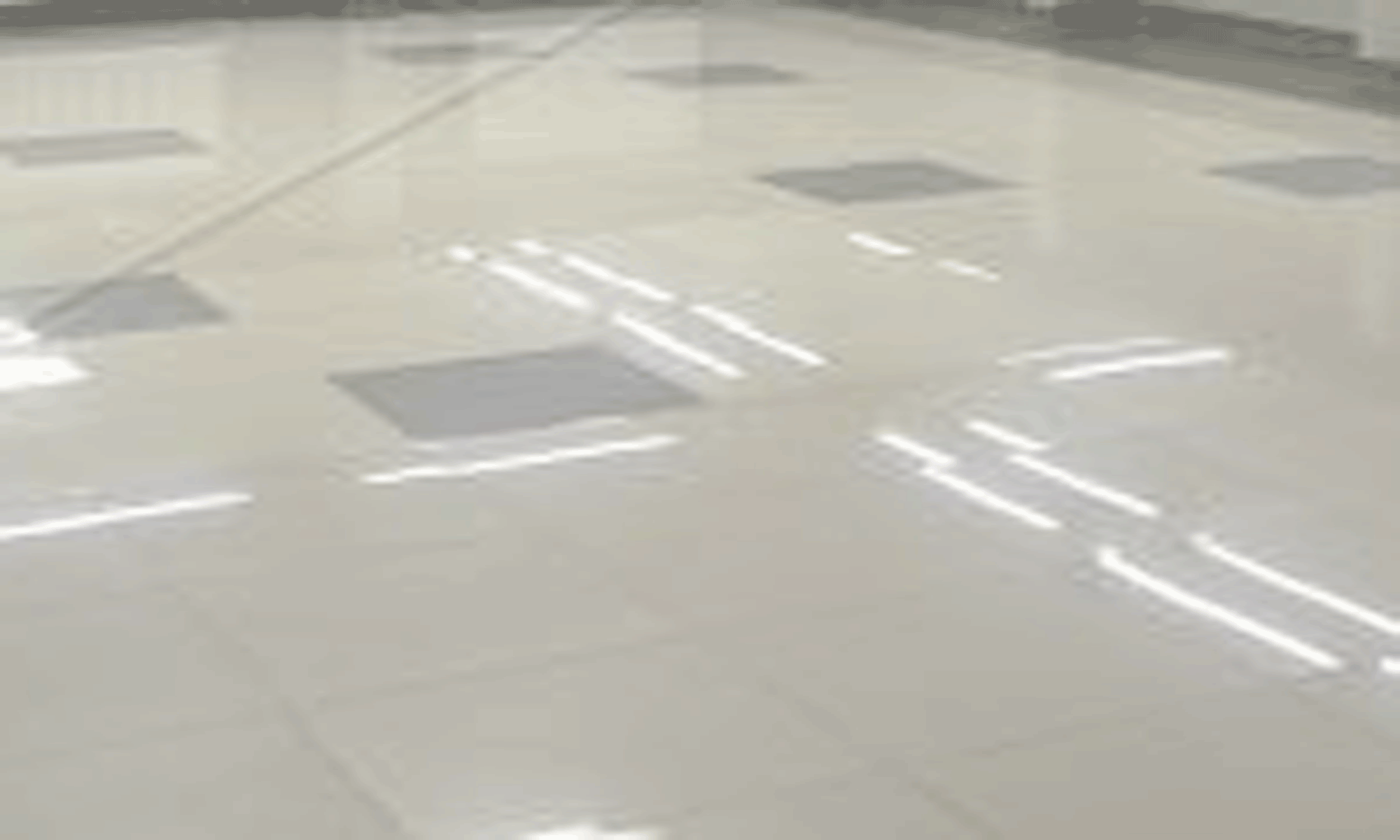 white terrazzo